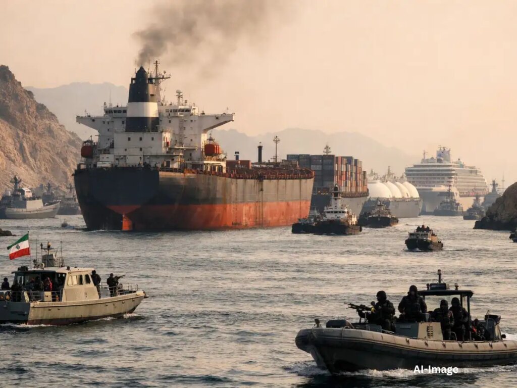 Iran tightened its grip on the Strait of Hormuz! Situation did not improve even after ceasefire, global shipping stalled