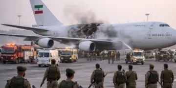 Iranian plane damaged in American air attack, the ship was about to come to New Delhi to collect medicines from India