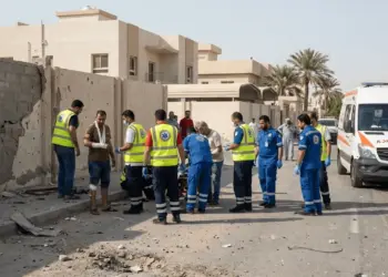 Iran’s missile and drone fell in the northern area of ​​Kuwait, 6 people were injured, air defense shot down many in the air.