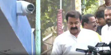 Kerala Elections: Actor Mohanlal arrived before the start of voting, CM P. Vijayan also cast his vote.