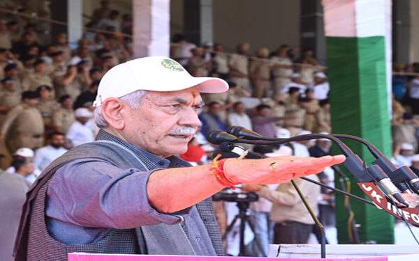 LG Manoj Sinha launches mass movement for 'Drug Free Jammu and Kashmir'