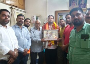 Lakhan Sharma honored for his remarkable work in social sector