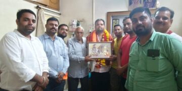 Lakhan Sharma honored for his remarkable work in social sector