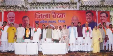 मध्य प्रदेश भाजपा अध्यक्ष ने चंबल में जमीनी स्तर पर लोगों से संपर्क करने पर दिया जोर