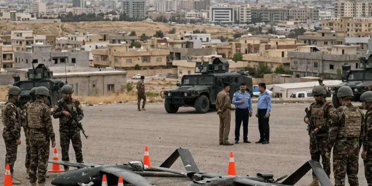 Major attack in Erbil, Iraq, 4 drones were destroyed in the air, American Embassy was targeted.