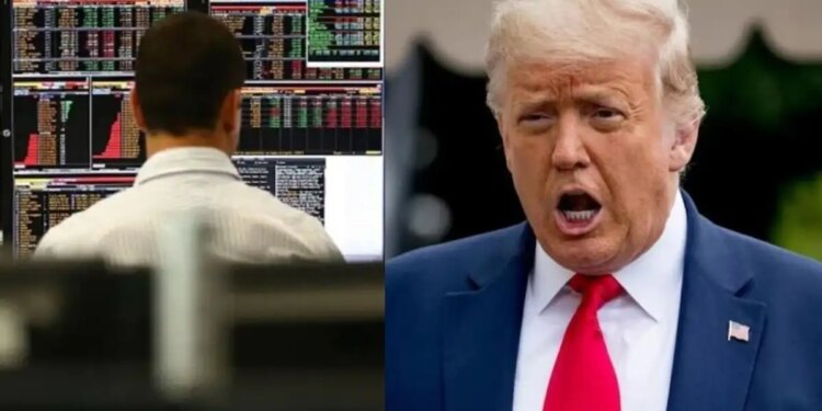 Market shaken by Donald Trump's roar! Heavy selling of shares in Pakistan, index fell 5000 points