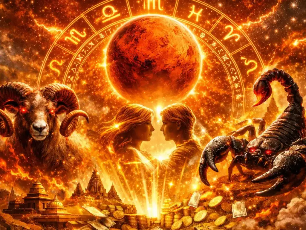 Mars Transit April 2026: It will be a very lucky month for these 3 zodiac signs, know the effect of Mars transit