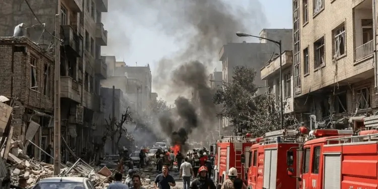 Massive bombing on 5 big cities of Iran, chaos in Tehran and Shiraz, Trump gave a big warning.