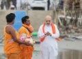 'May Mother Ganga shower her blessings on the countrymen', Union Home Minister Amit Shah offered prayers at Tirtha Gangasagar.