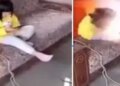Mobile explodes in girl's hand; second explosion occurs as soon as mother touches it, watch scary VIDEO