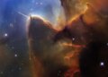 NASA's Hubble Telescope captured a spectacular picture of the Trifid Nebula, showed a glimpse of the universe 5 thousand light years away.