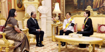 Nagesh Singh's tenure as Indian Ambassador to Thailand ends, bid farewell after meeting the royal family