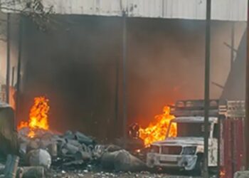 Neemrana fire: Fire broke out from perfume bottles