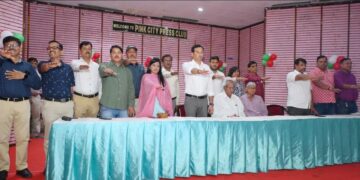 New executive of Pink City Press Club takes oath, pledges to work in the interest of journalists