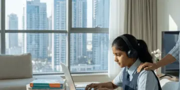New session of Indian schools in UAE starts online, studies will be done from home till 17th April, government issued new rules.