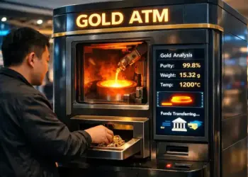 New trend of 'Gold ATM' in China, process of selling jewelery becomes easier