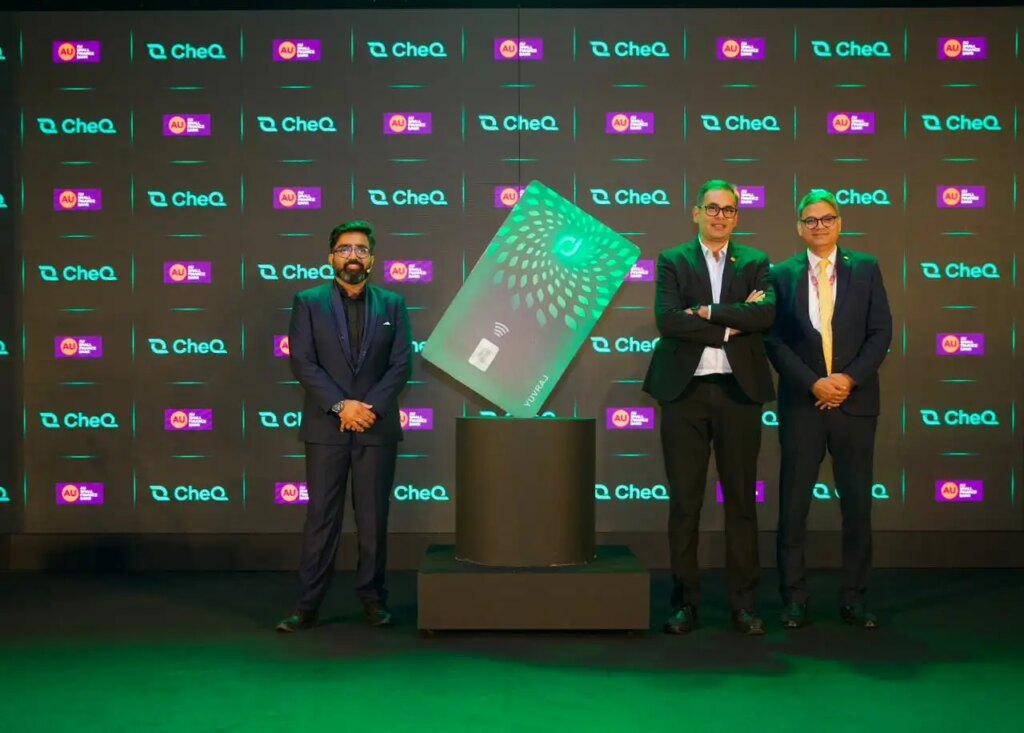 Now credit card will also shine! India's first CheQ AU card with LED light launched, apply this way from April 28