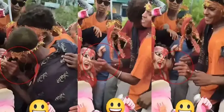 Objectionable content related to religious idols goes viral on social media, anger among people