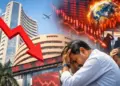 Outcry in the stock market! Sensex fell by 1000 points, Nifty fell by 350 points, know the reason?