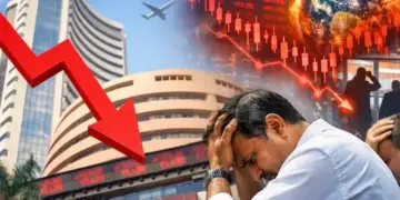 Outcry in the stock market! Sensex fell by 1000 points, Nifty fell by 350 points, know the reason?