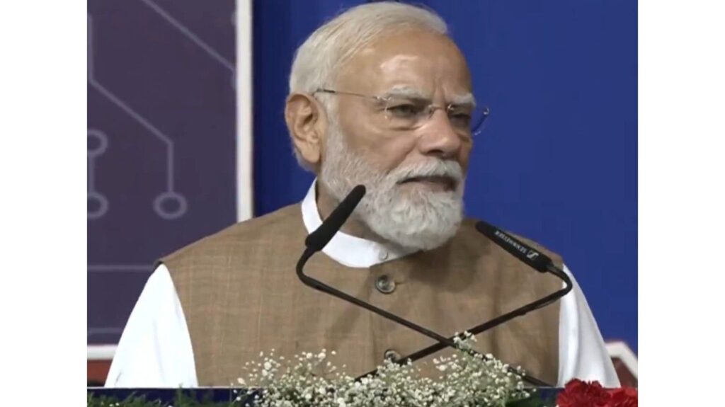 PM Modi inaugurates semiconductor OSAT facility in Sanand, Gujarat