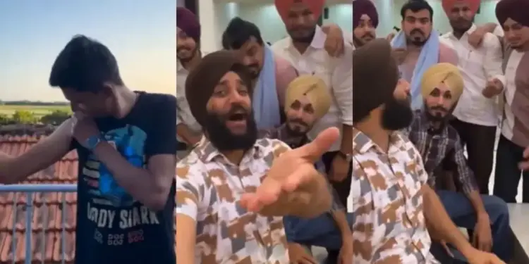 People were laughing at the boy's biceps and then he changed the situation, video will make you laugh
