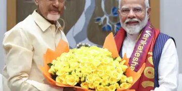 प्रधानमंत्री मोदी ने सीएम चंद्रबाबू नायडू को दी जन्मदिन की शुभकामनाएं, कहा- आंध्र प्रदेश नई ऊंचाइयों को छू रहा है