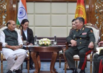 Rajnath Singh meets Defense Ministers of Kyrgyzstan and Belarus, bilateral talks on defense cooperation