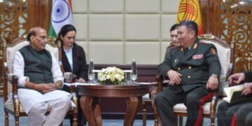Rajnath Singh meets Defense Ministers of Kyrgyzstan and Belarus, bilateral talks on defense cooperation