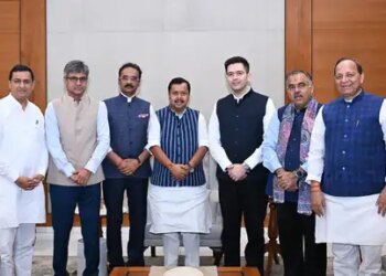 रिजिजू ने एनडीए में शामिल सात सांसदों का किया स्वागत, बोले-टुकड़े-टुकड़े इंडिया ब्लॉक को अलविदा