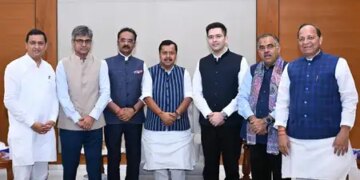 रिजिजू ने एनडीए में शामिल सात सांसदों का किया स्वागत, बोले-टुकड़े-टुकड़े इंडिया ब्लॉक को अलविदा
