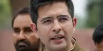Ruckus in AAP! Raghav Chadha was beaten like a cock in Kejriwal's house, Haryana leader said shocking thing