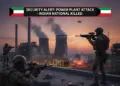 Security forces shot down several suspicious drones in Kuwait, alert after death of an Indian in attack on power plant