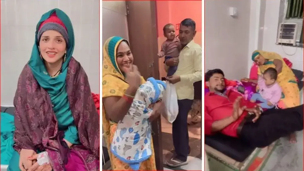 Seema Haider, who came to India from Pakistan, gives birth to her sixth child, happy atmosphere with Sachin