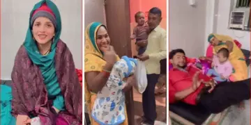 Seema Haider, who came to India from Pakistan, gives birth to her sixth child, happy atmosphere with Sachin