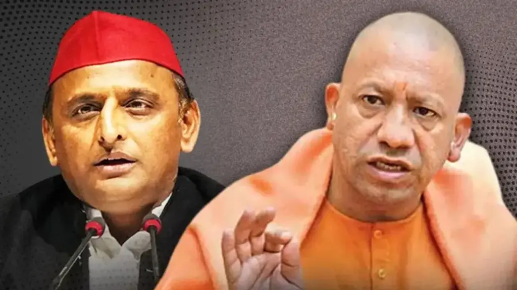 Sharp attack-counterattack in politics: Akhilesh Yadav took a jibe at Yogi Adityanath's picture - 'What is the use of such a lion?