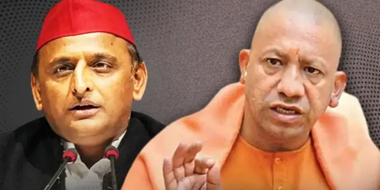 Sharp attack-counterattack in politics: Akhilesh Yadav took a jibe at Yogi Adityanath's picture - 'What is the use of such a lion?
