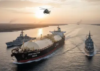 Ship loaded with LPG reached India via Hormuz, Navy provided security amid war