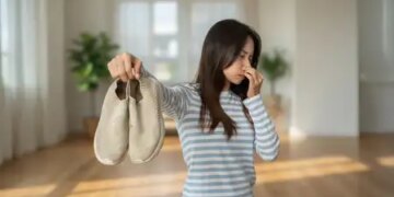 Shoes look clean but have a strong smell from inside, so get rid of them without washing.