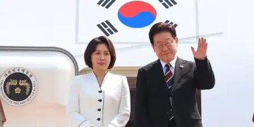 South Korean President leaves for India, will hold summit with PM Modi on Monday