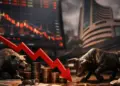 Stock Market Closing: Break on 3 days' rise! Sensex fell 700 points, Nifty closed down 200 points.