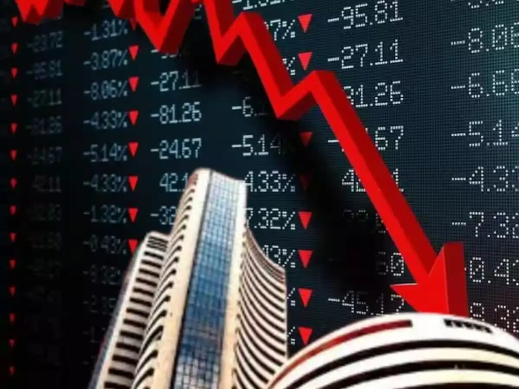 Stock Market Closing: Earthquake in the stock market! Sensex closed down by 703 points and Nifty down by 208 points.
