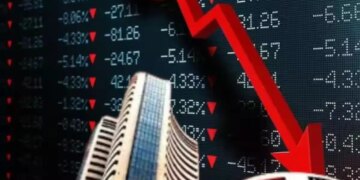 Stock Market Closing: Earthquake in the stock market! Sensex closed down by 703 points and Nifty down by 208 points.