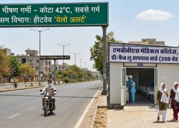 Sun's wrath in Rajasthan: Kota hottest with 42 degrees, beds reserved in hospitals; Tourists kept their distance