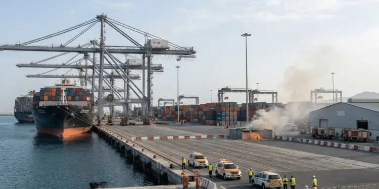 Suspicious movement near UAE’s Khorfakkan Port, administration said situation under control, no one injured