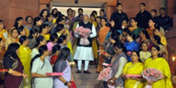 The country is fully ready to take historic steps towards women empowerment: PM Modi