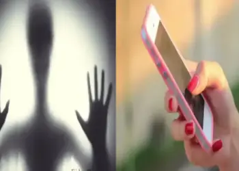 The man took a photo of a ghost and then started following his girlfriend, started sending such messages from her boyfriend's mobile.