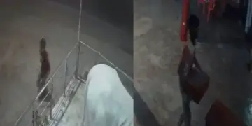 Theft in Baba Bhadeshwar Nath temple of Muzaffarpur, thieves took away valuables including donation box; Incident captured in CCTV