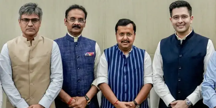 'There are still more games left...' BJP Head of State spoke for the first time on 7 AAP MPs joining BJP, know what he said