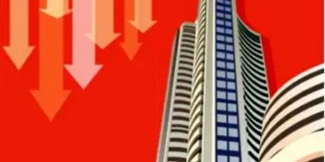 There was a huge fall in the Indian stock market this week due to selling in IT shares and West Asia tension.